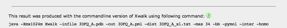 Re-generate results with the commandline version of Xwalk and this shell command.